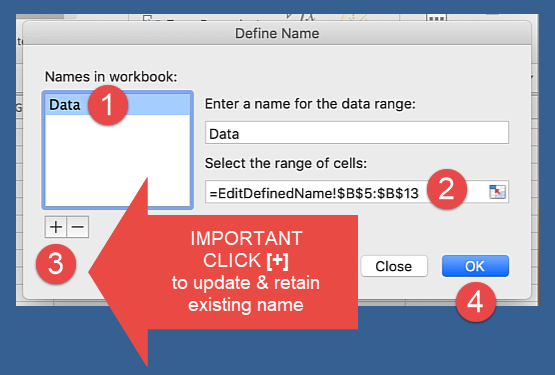 xlf edit defined name in excel mac